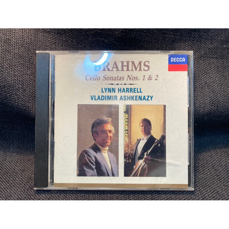 二手正版CD Brahms: Cello Sonatas Nos.1 &amp; 2 布拉姆斯：第1＆2號大提琴奏鳴曲