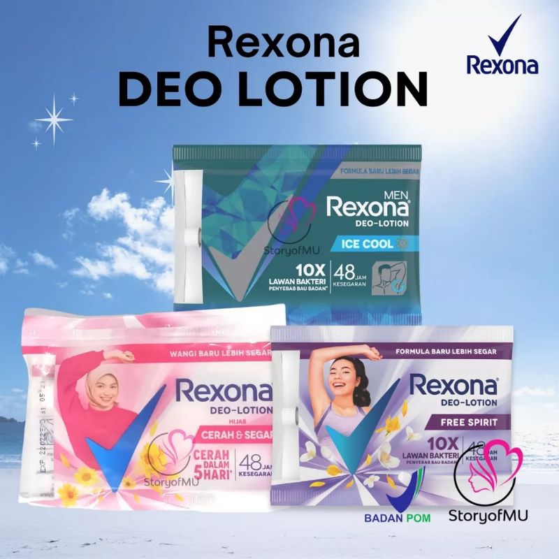 REXONA Deo Lotion Deodorant Sachet