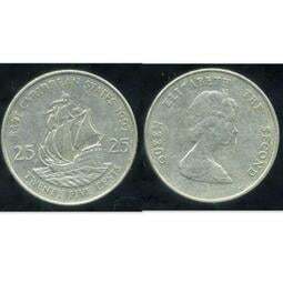【全球郵幣】東加勒比 Eastern Caribbean 1997年25cents AU