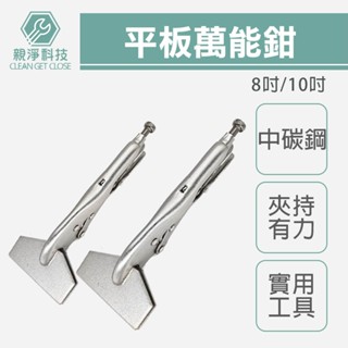 臺灣現貨！8吋10吋 扁嘴大力鉗 萬能固定鉗 鴨嘴型萬能鉗 固定鉗 扁平式 扁嘴萬用鉗 固定夾持 鉗子焊接鉗 寬嘴鉗