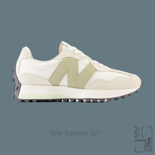 NEW BALANCE 327 休閒 杏綠色 女款 WS327PS【Insane-21】