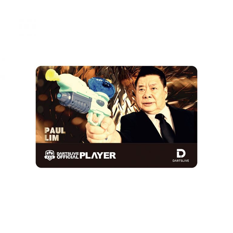 【DARTSLIVE】DARTSLIVE PLAYER GOODS ♯3 Paul Lim 飛鏢卡 D2 D3 卡片