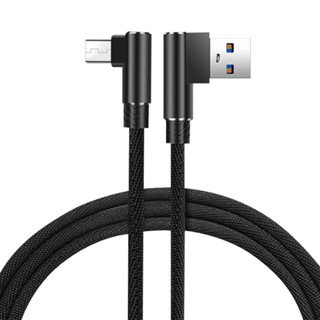 順悅 USB to Type-C彎頭 電競充電線｜1米｜USB充電線/Type-C充電線/彎頭充電線