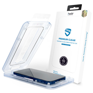 hoda 美國康寧授權玻璃保護貼附無塵太空艙貼膜神器 適用iPhone15 14 13 12 11系列