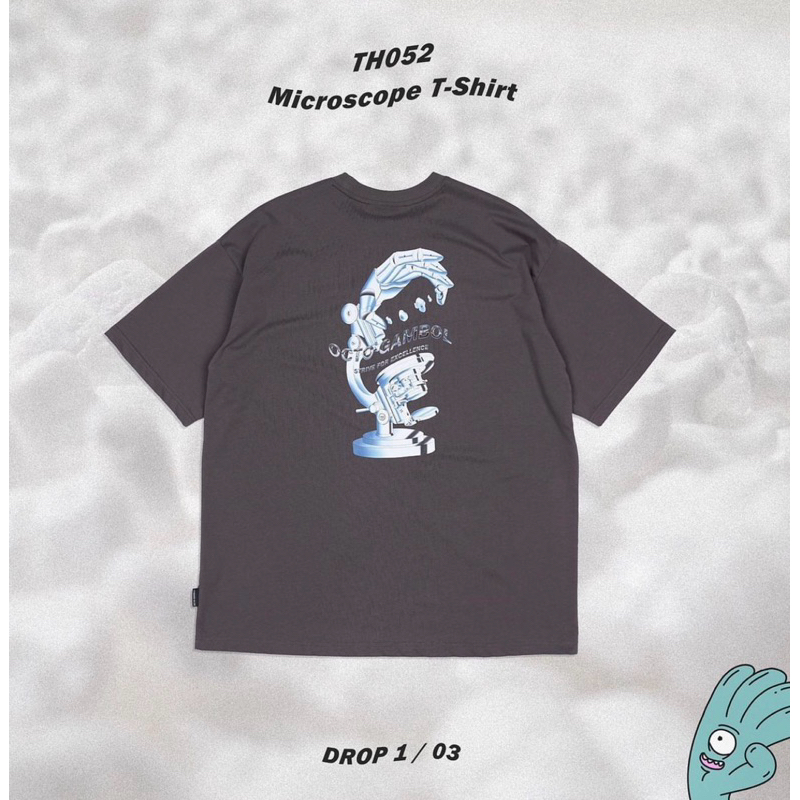 OCTO GAMBOL© "TH052 Microscope T-shirt"