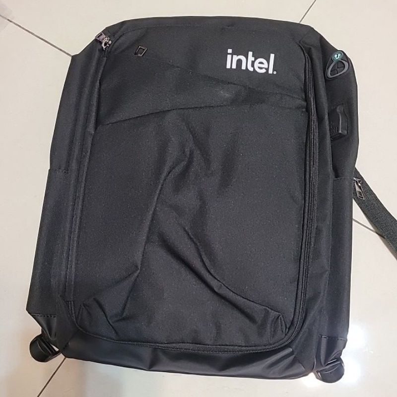 intel筆電背包 電腦背包 支援行動電源與耳機