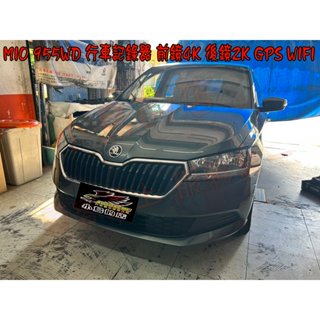 【小鳥的店】斯柯達 FABIA MIO 955WD 行車記錄器 前鏡4K 後鏡2K GPS WIFI 前後錄影