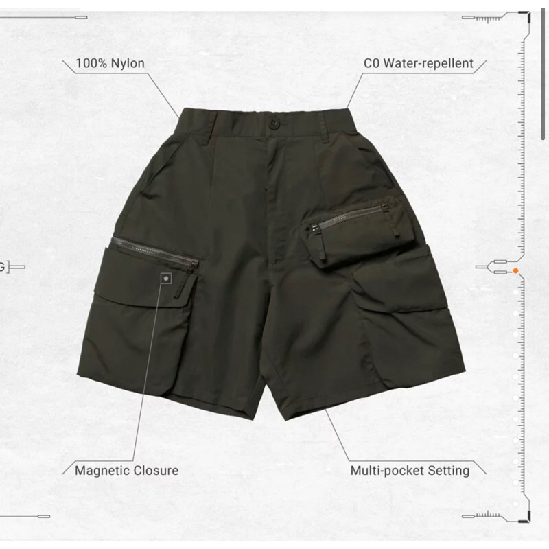 goopimade dp 3 multi pocket utility shorts的價格推薦- 2026年9月