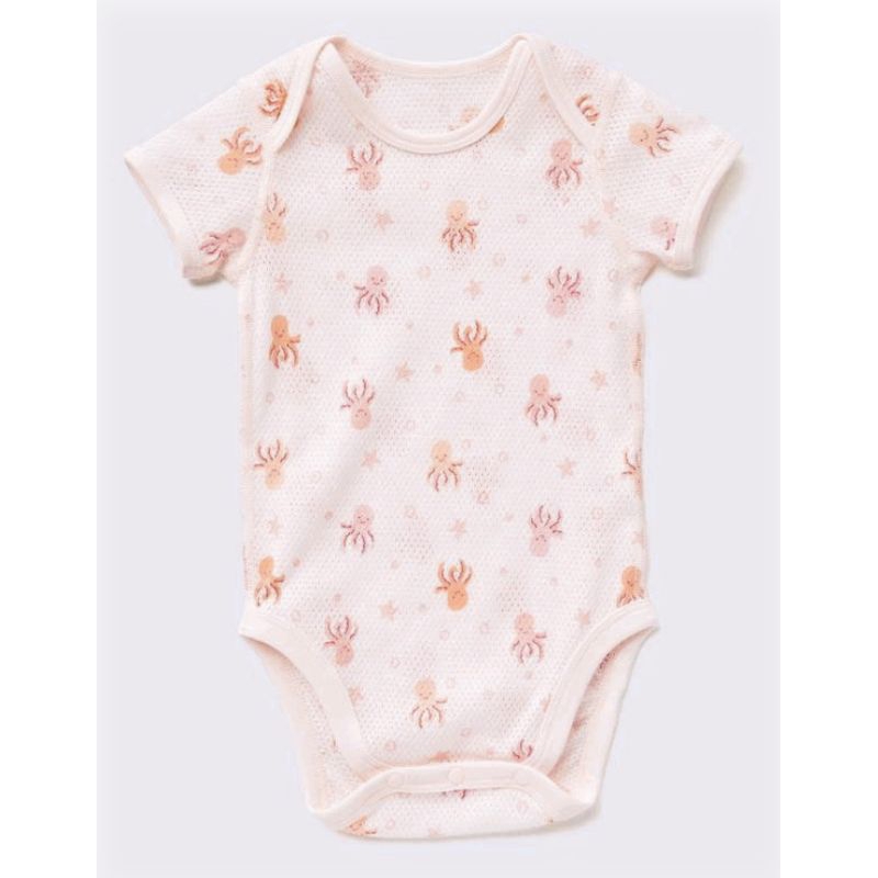 UNIQLO#baby#棉質網眼包屁衣 #1入組#2入組&lt;新品未拆封＞