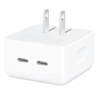 APPLE 原廠 35W 雙USB-C埠小型電源轉接器 雙USB Type-C充電器 (MNWM3TA/A)