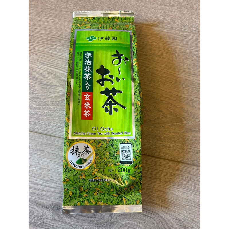 伊藤園宇治抹茶 玄米茶200g