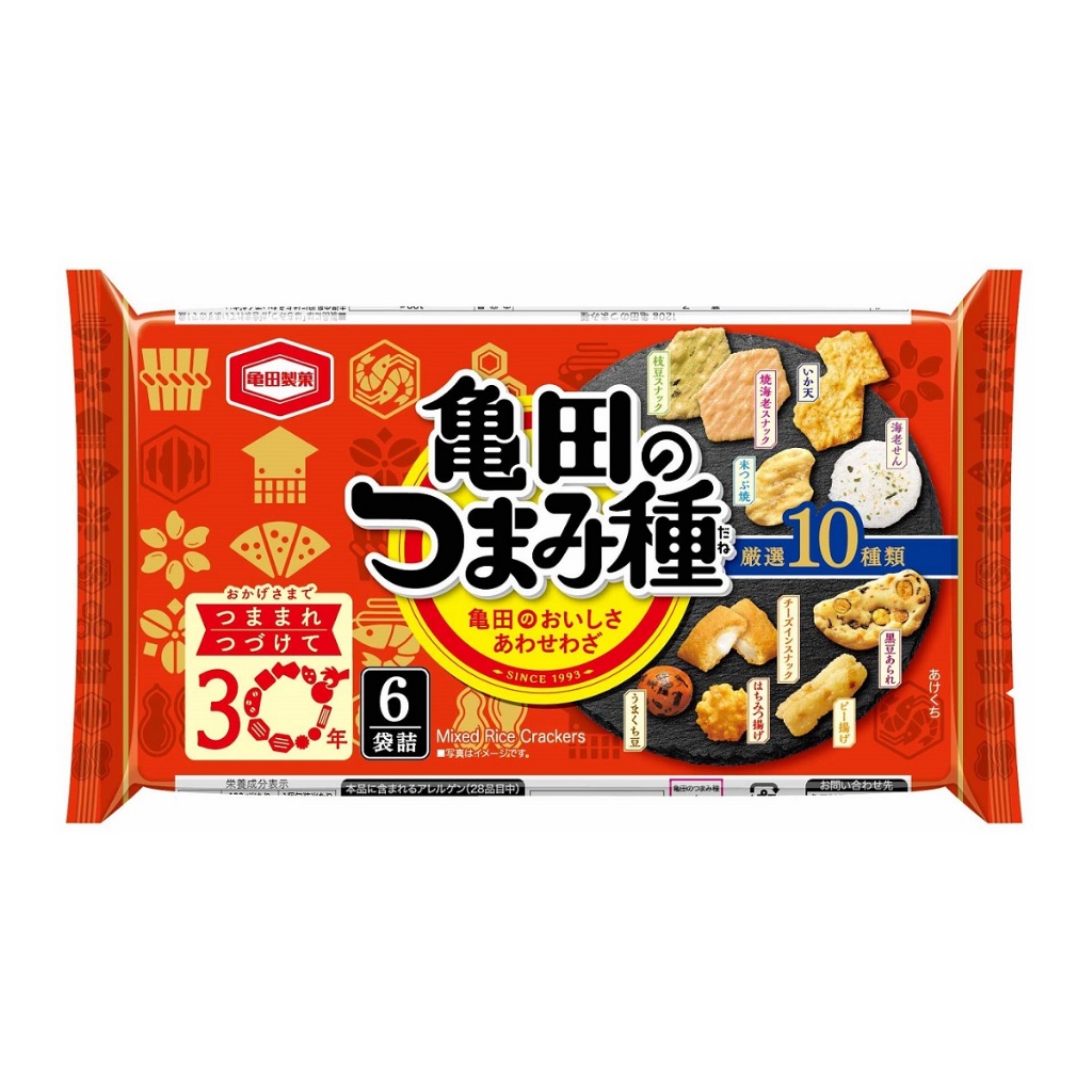 *貪吃熊*日本 龜田製菓 米果 10種類米果 綜合米果  豆果子含小魚 米果 綜合餅乾