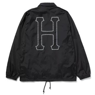 【HUF】A61100 SET H COACHES JACKET 教練外套 (黑色) 化學原宿