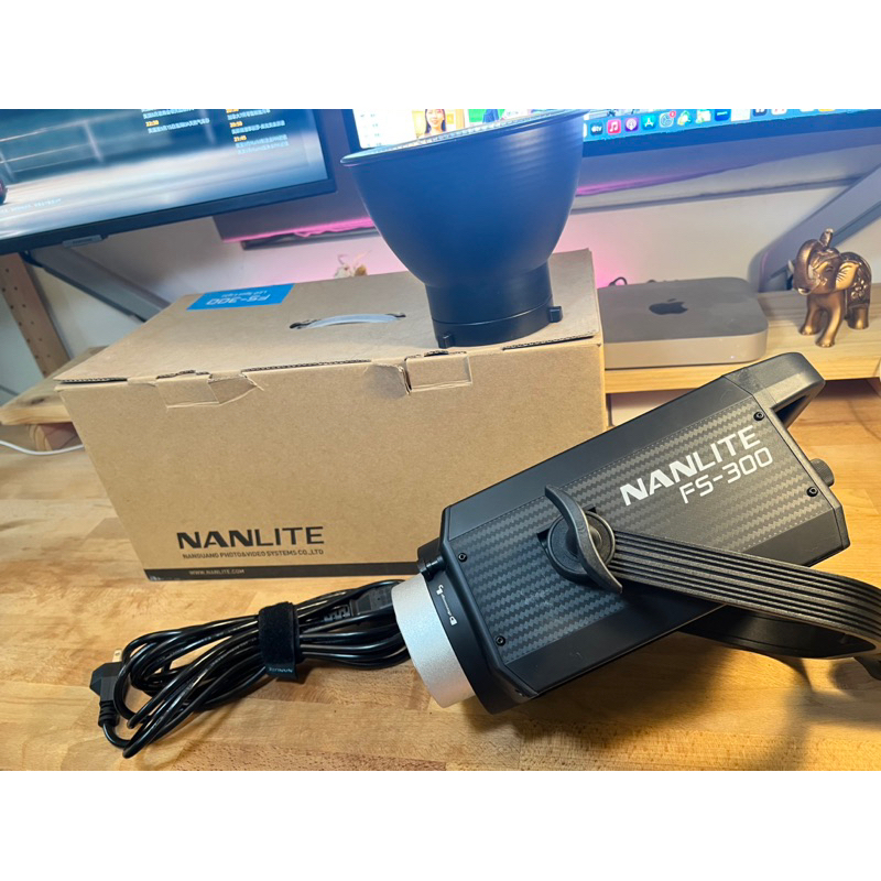 南光 Nanlite FS-300 少用 盒裝配件完整