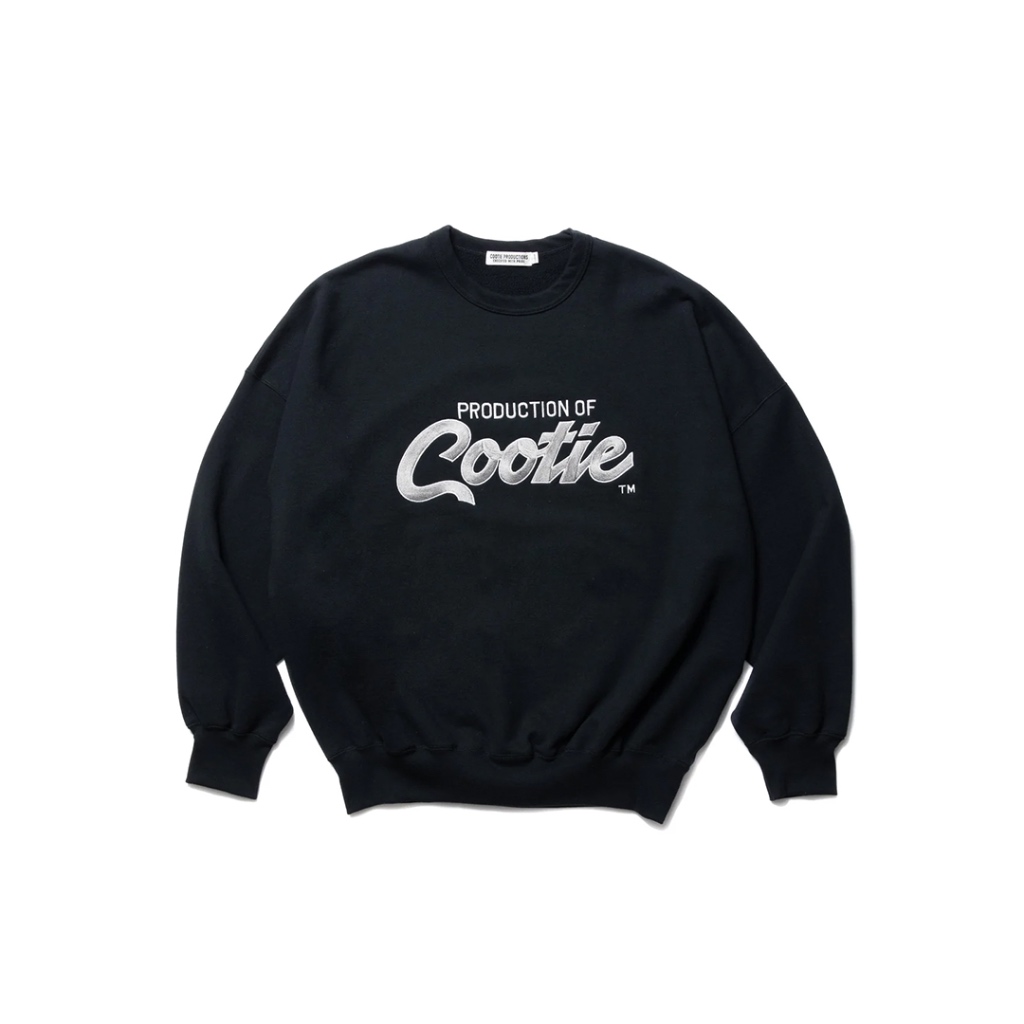 {UG}-COOTIE PRODUCTIONS 23F/W EMBROIDERY SWEAT CREW