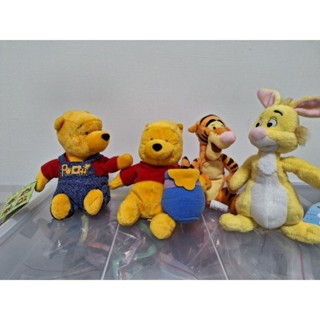 二手整圖 絕版2001年 小熊維尼 麥當勞 Winnie 玩偶 紅衣維尼 維尼 熊熊 維尼朋友 娃娃 填充玩偶