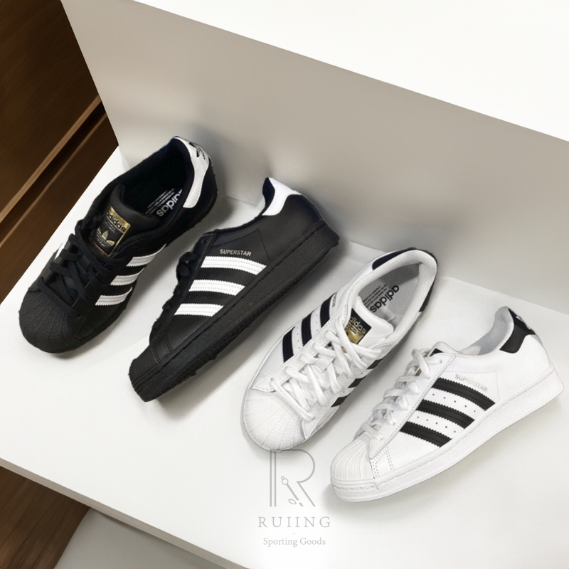 海外代購 Adidas Superstar 金標 全黑 黑白 貝殼頭 愛迪達 三葉草 復古 Y2K 男女鞋 EG4959