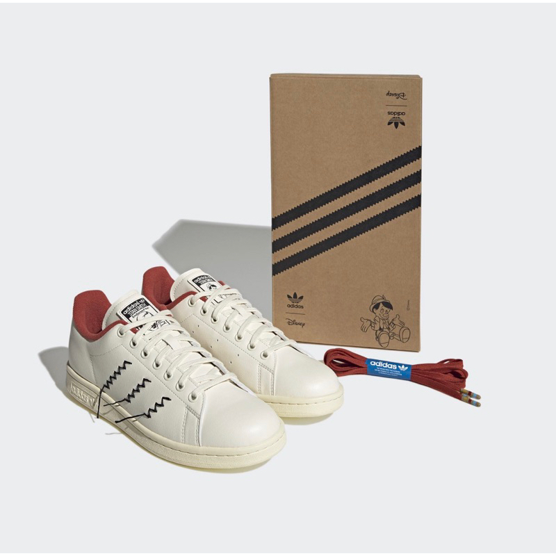 🔥「全新正品」Adidas Disney 木偶奇遇記 x Stan Smith 小木偶 皮諾丘 UK9.5 HP5580