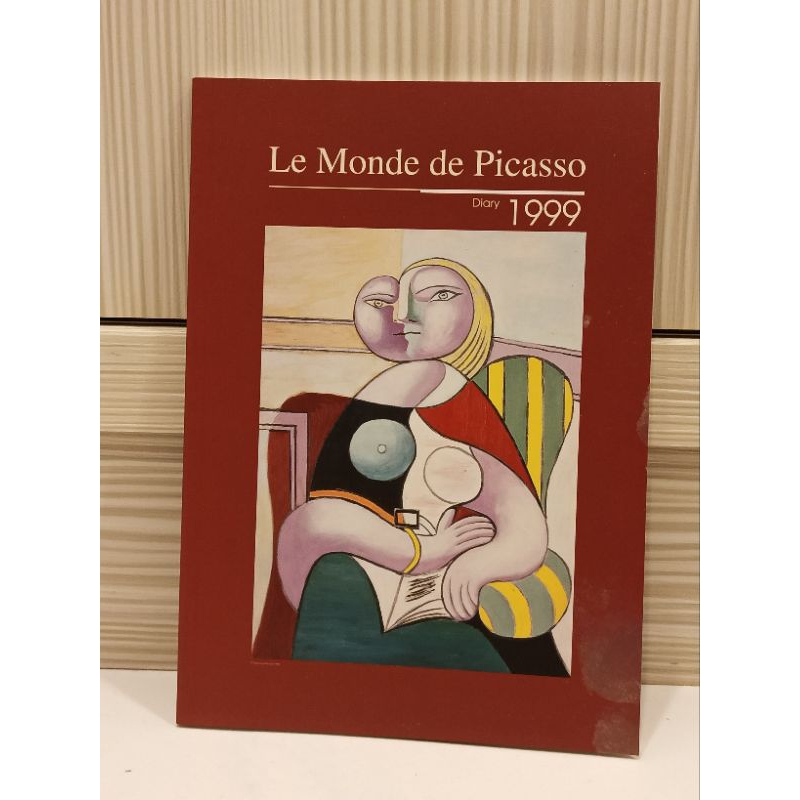 (全新) 1999年畢卡索作品日誌 畢卡索畫作 Picasso 筆記本 隨身手札 記事本 超質感