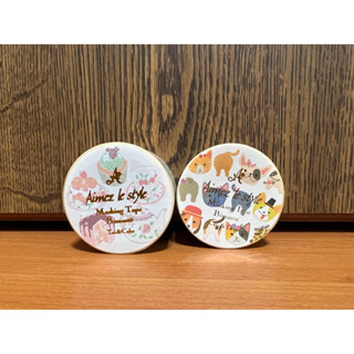 Aimez le style 和紙膠帶 紙膠帶 Tea&Cake Cats&Dogs 貓咪 狗 下午茶 蛋糕