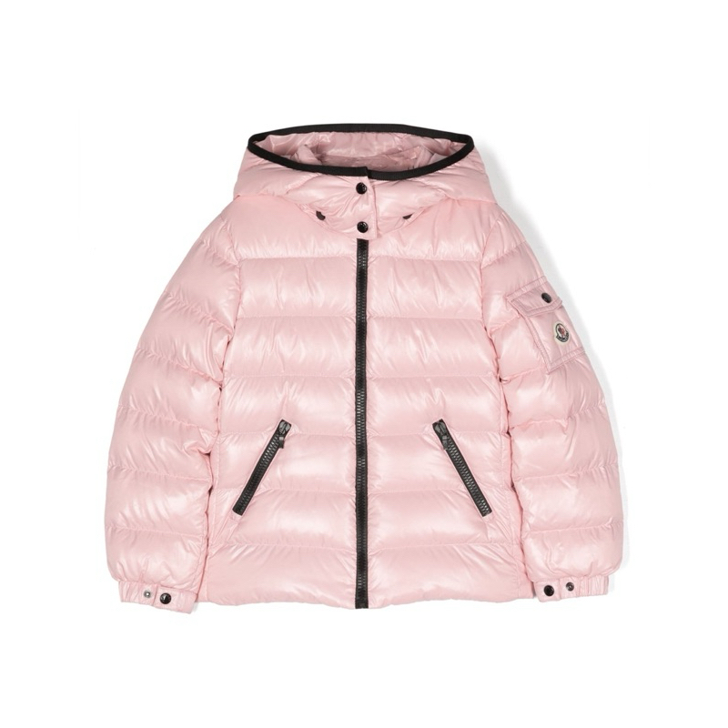 Moncler Bady 粉色羽絨外套 14A 成人S號可穿