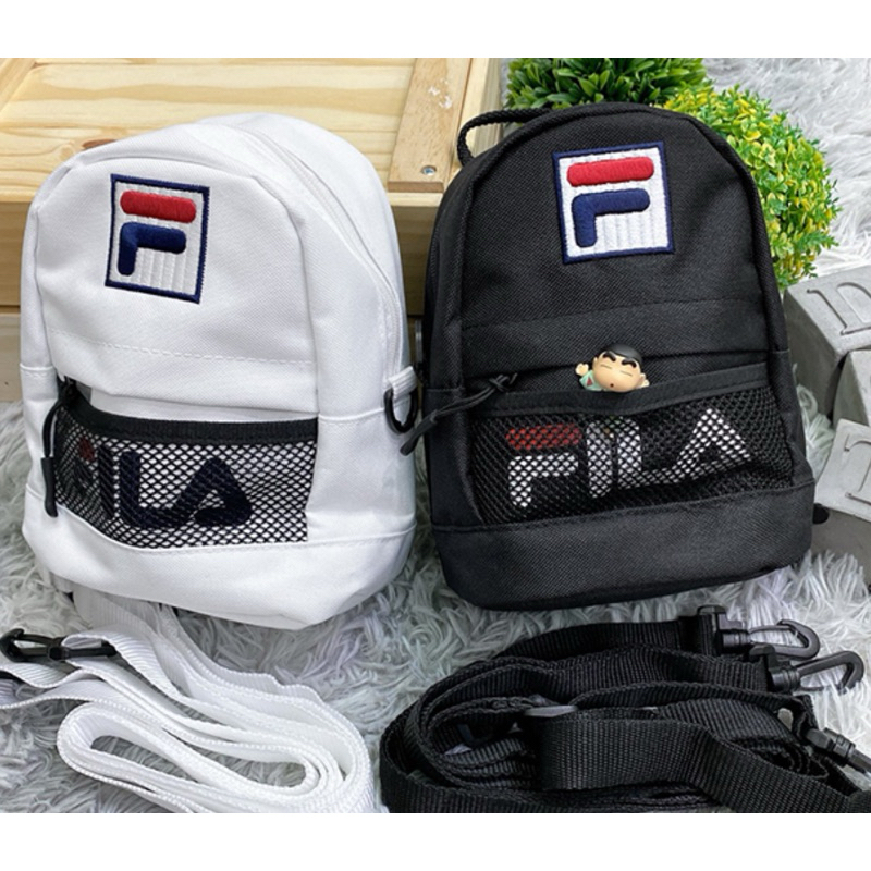 (全新）FILA 後背包（小）-白色