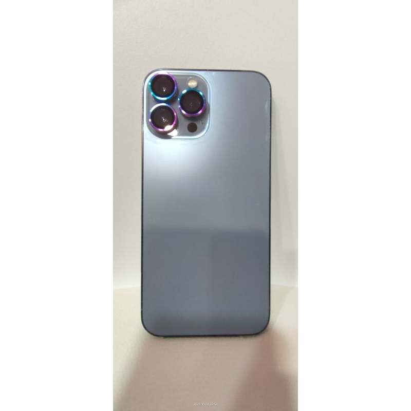 超優質iphone13promax 2手機 256G 天峰藍，原配件無使用原電