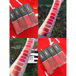 全新 YSL 聖羅蘭 時尚印記雪絨唇釉 霧面 半霧面 保濕 持久 不沾 不調色 唇彩 唇膏