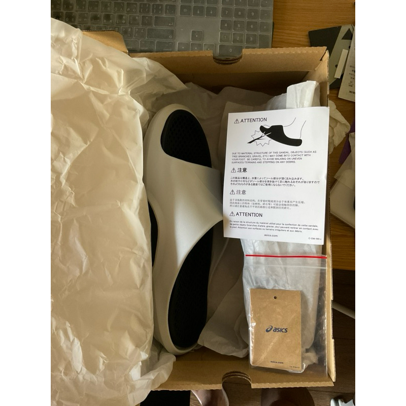 亞瑟士 actibreeze hybrid sandal 灰白 1013A133 3D恢復拖鞋 L US9.5-11