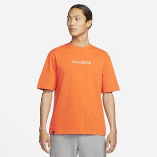 AIR JORDAN AS M J TEE ORANGE DO6100-847