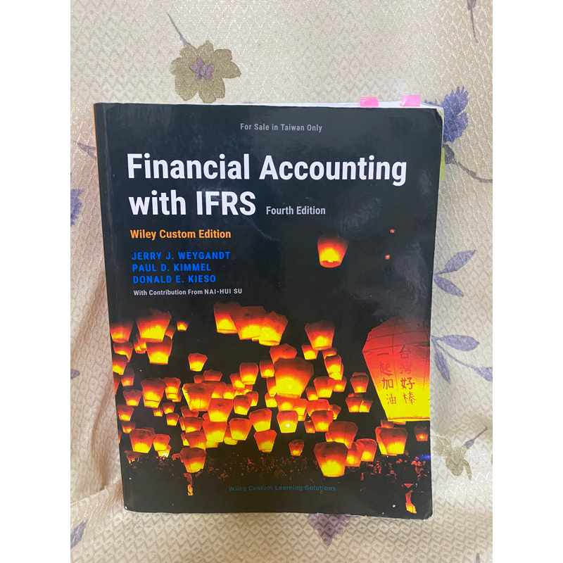 快速出貨🉐二手書 Financial accounting with IFRS(原文書） 4/e Kieso