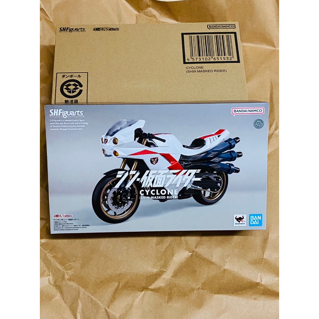 新假面騎士S.H.Figuarts CYCLONE SHF新假面騎士1號2號(新一二號)旋風號機車(庵野老師電影版作品)