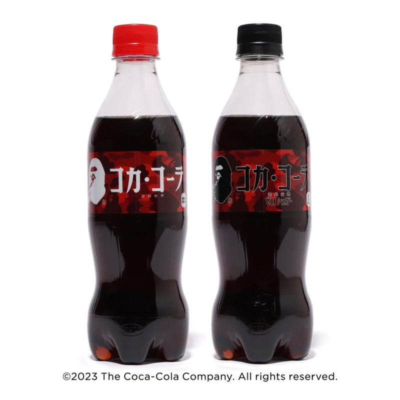 【𝗜𝗡𝗦𝗜𝗚𝗛𝗧_𝟵𝟰】Bape x Cola 可口可樂聯名 600ml 飲料