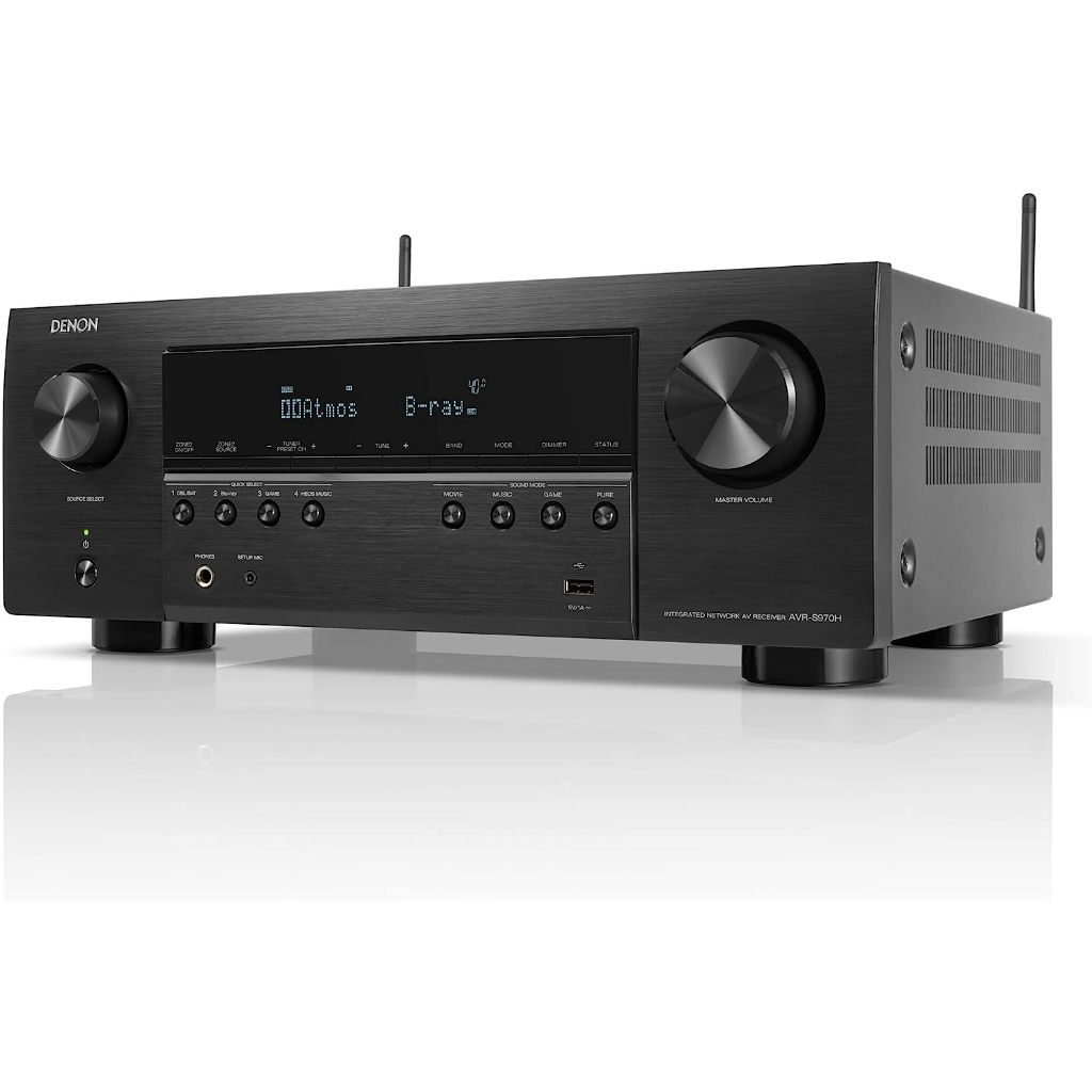 Denon AVR-S970H 8K Ultra HD 7.2 聲道 劇院擴大機