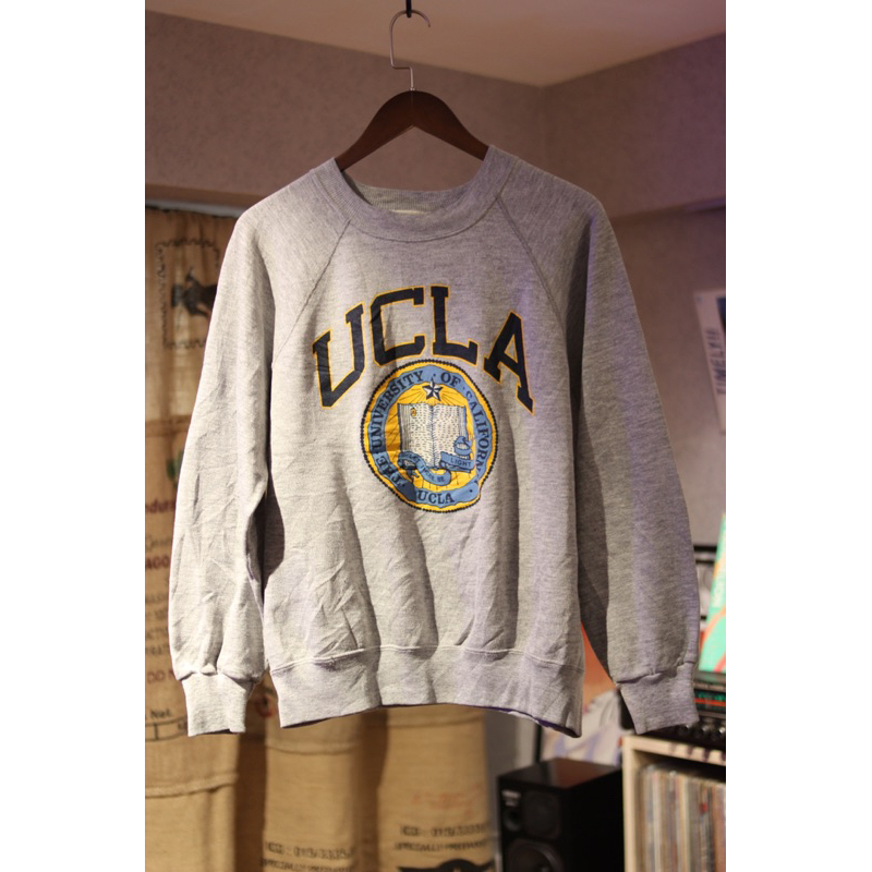 《舊贖古著》90s UCLA Soffe sweatshirt 美製 大學踢 長袖 古著 vintage