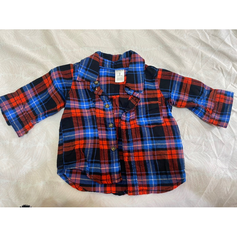 Carter‘s二手嬰兒襯衫(3M)