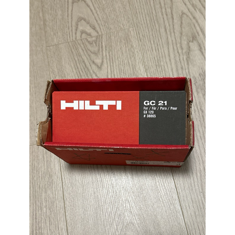 HILTI 喜德釘 喜利得 GX120瓦斯擊釘槍專用瓦斯瓶GC21 鋼構釘 X-S14