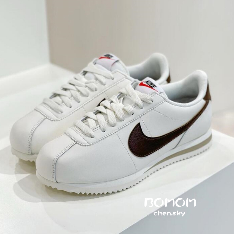 BOMOM-🇰🇷連線 Nike Cortez 可可巧克力 白棕 男女款 休閒 阿甘鞋 DN1791-104