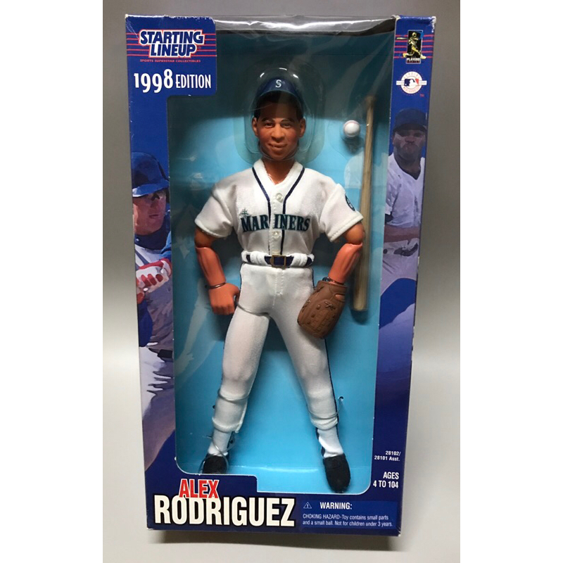 STARTING LINEUP MLB Alex Rodríguez 12吋公仔 水手隊 A-Rod 艾力士·羅德里奎茲