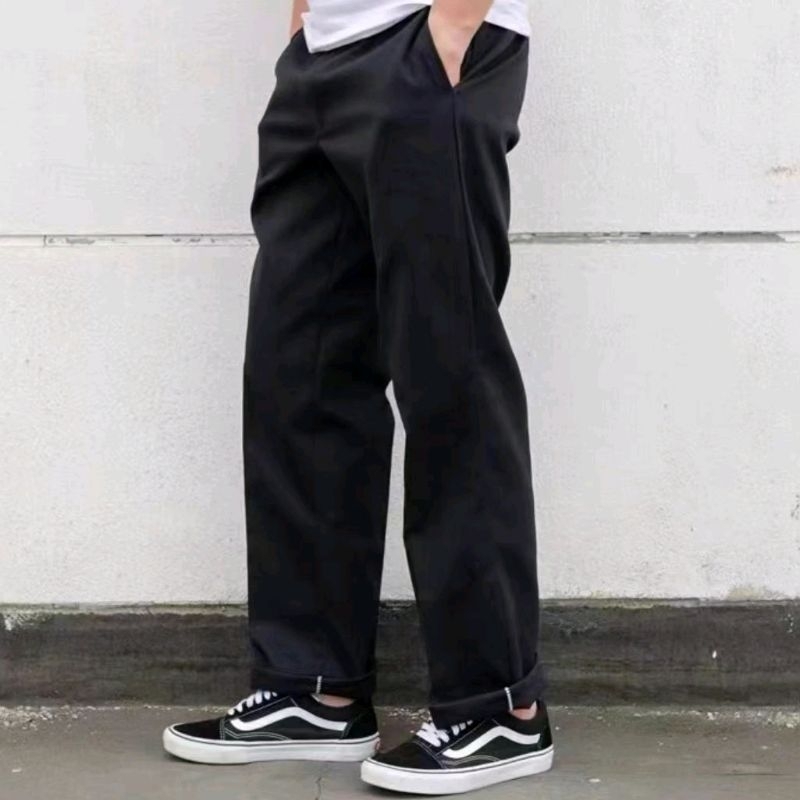 美國 RUSSELL 黑色 工作長褲 滑版褲  嘻哈 饒舌 尺寸30~38腰