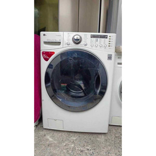 二手中古樂金LG15公斤變頻滾筒洗脫烘洗衣機，型號WD-S15DWD，保固3個月