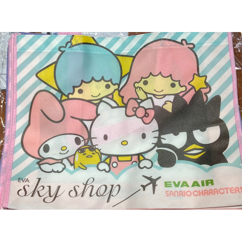 長榮航空 Hello Kitty絕版大購物袋