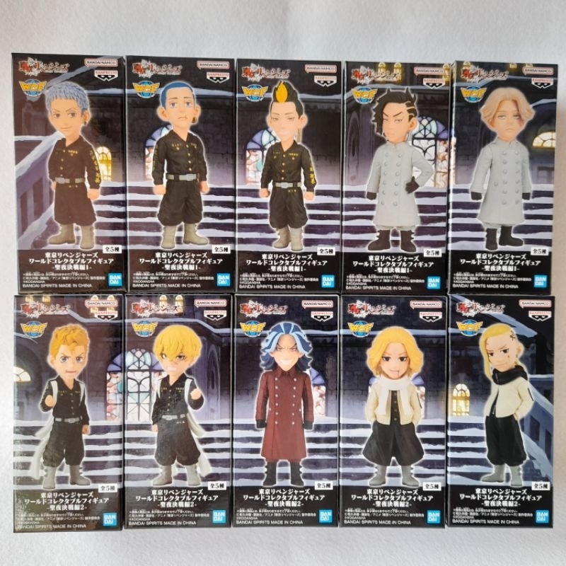 正版 日版 東京卍復仇者 WCF 聖夜決戰編 東京復仇者 聖夜決戰篇 東卍 公仔 松野千冬 柴大壽 佐野萬次郎 龍宮寺堅