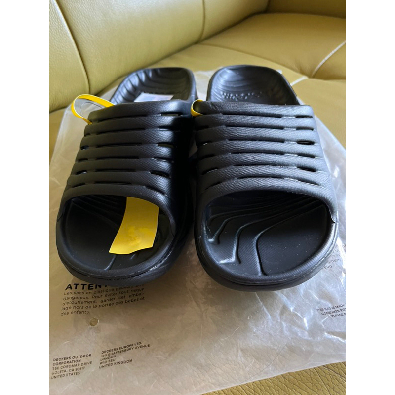 《KIMI》HOKA RECOVERY SLIDE黑色 修復拖鞋 全新正品 US7/25CM
