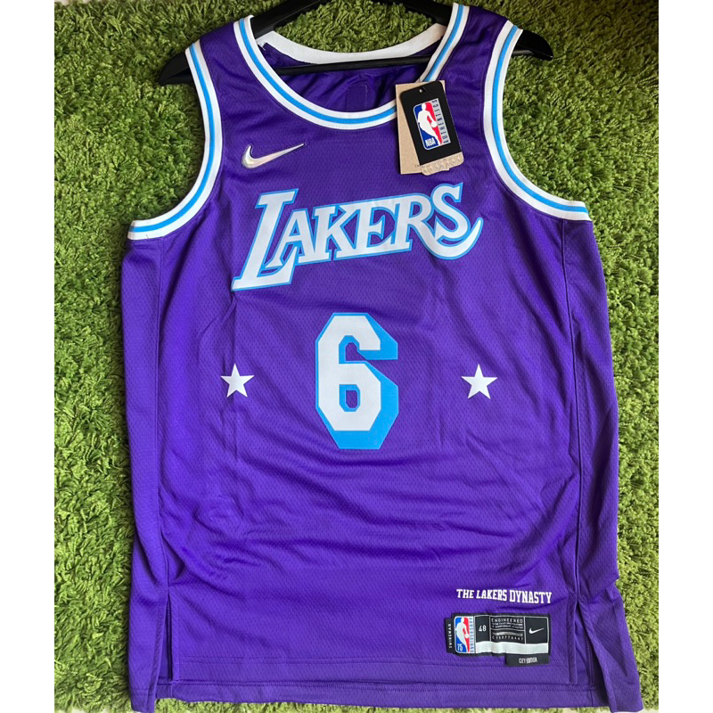 Nike NBA 75週年 鑽石標 洛杉磯湖人隊 LEBRON JAMES 城市版 球迷版球衣