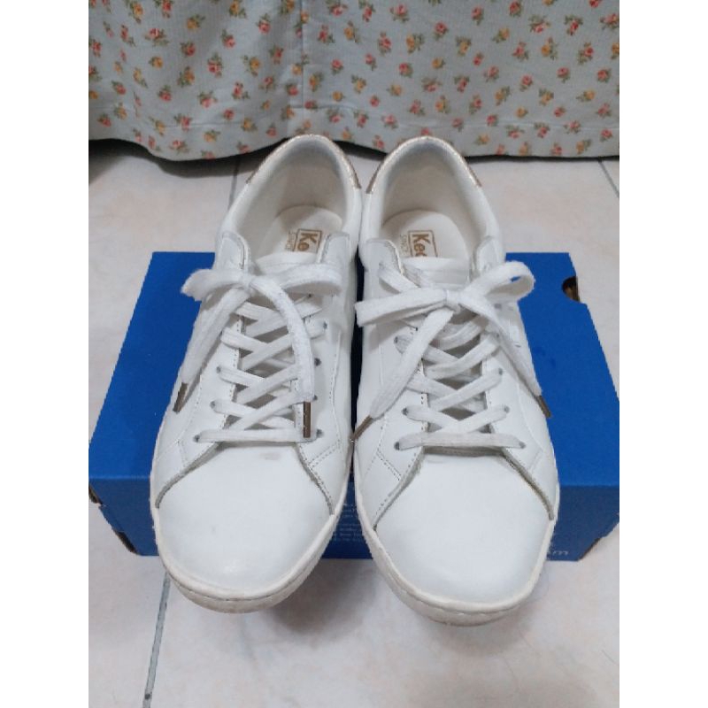 Keds    白色皮革休閒鞋