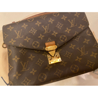 【二手精品】LV Louis Vuitton 路易威登 M40780 METIS 經典老花 Monogram 肩背郵差包