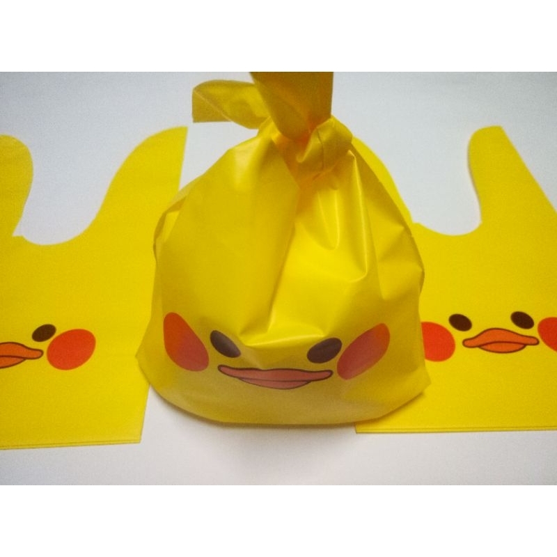 黃色小鴨 兔耳袋 包裝袋 禮品袋 禮物袋 小袋子 飾品袋 賣家也適用