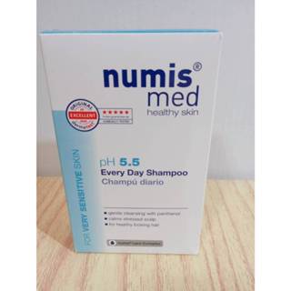 (10%蝦幣回饋/現貨免運) 德國Numis med 樂美思 5.5 溫和洗髮乳200ml/瓶 修護凍齡霜8ml/包