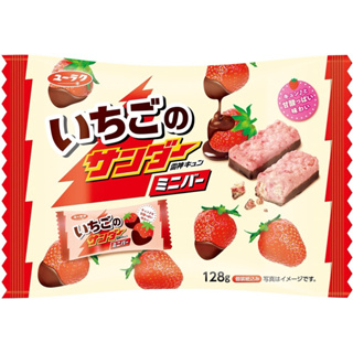 日本 有樂製菓 草莓風味 迷你雷神巧克力